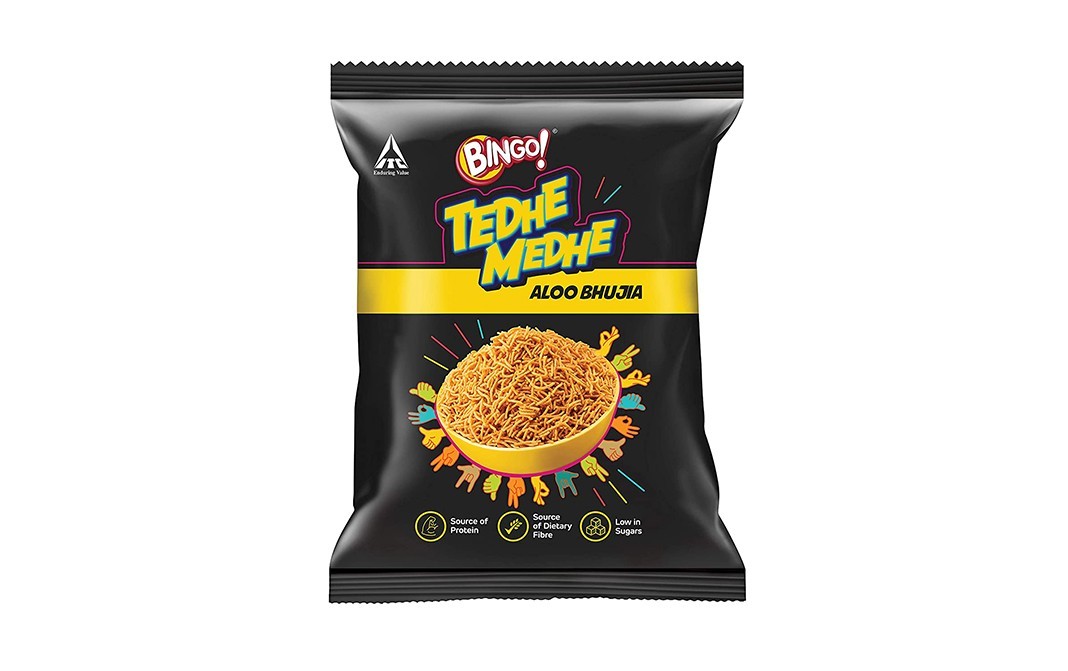 Bingo Tedhe Medhe Aloo Bhujia   Pack  200 grams